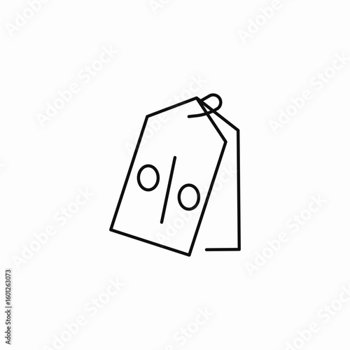 discount price tag icon sign vector