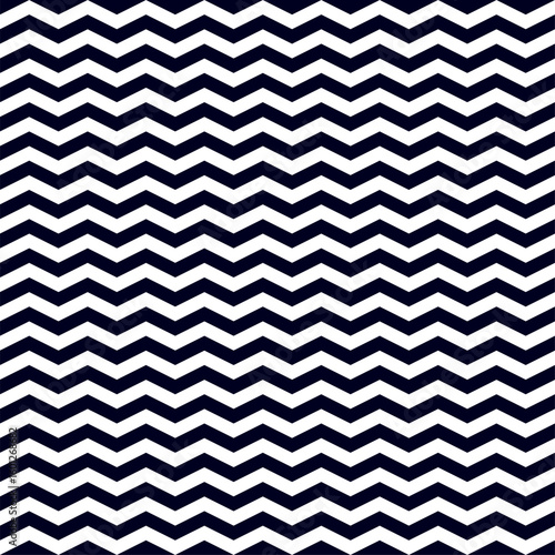 repeating zigzag or "v" pattern in black and white. 