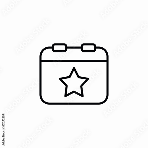 celebration event calendar icon sign vector