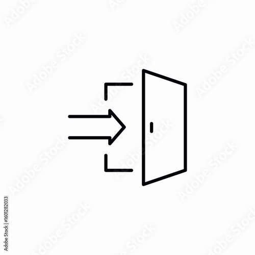 sign in icon sign vector