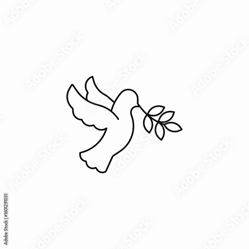 peace support icon sign vector