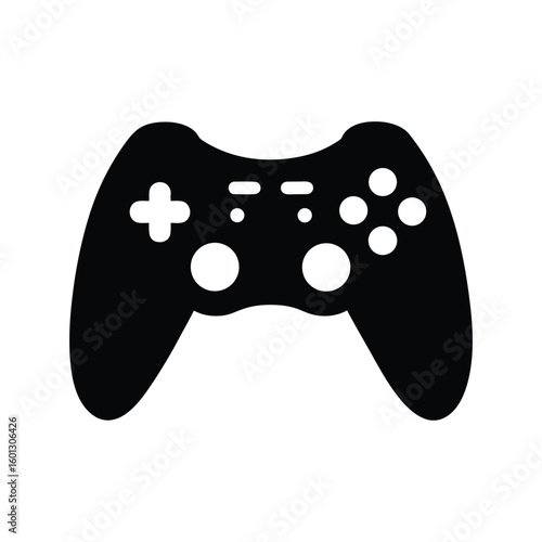 video game controller icon isolated