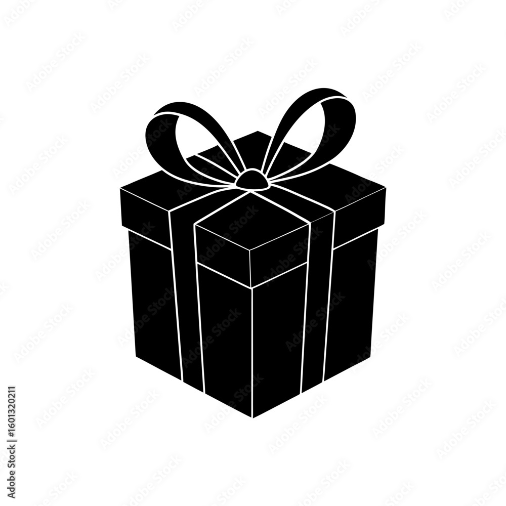 Obraz premium gift box isolated on white