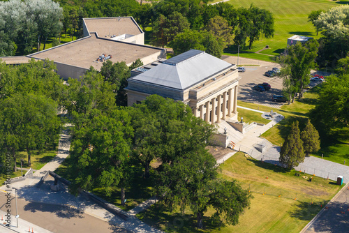 Fotografie Historic Liberty Memorial Building, located on the North Dakota State Capitol