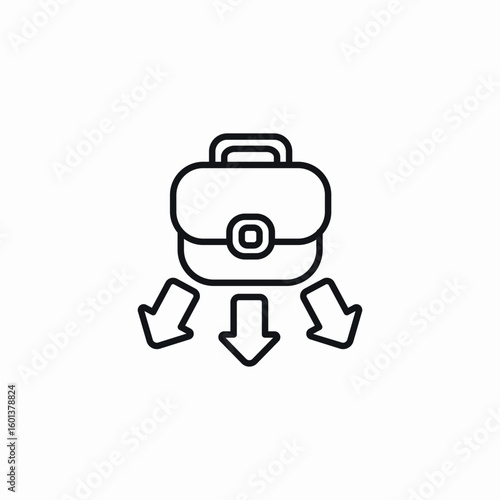 career expansion icon sign vector