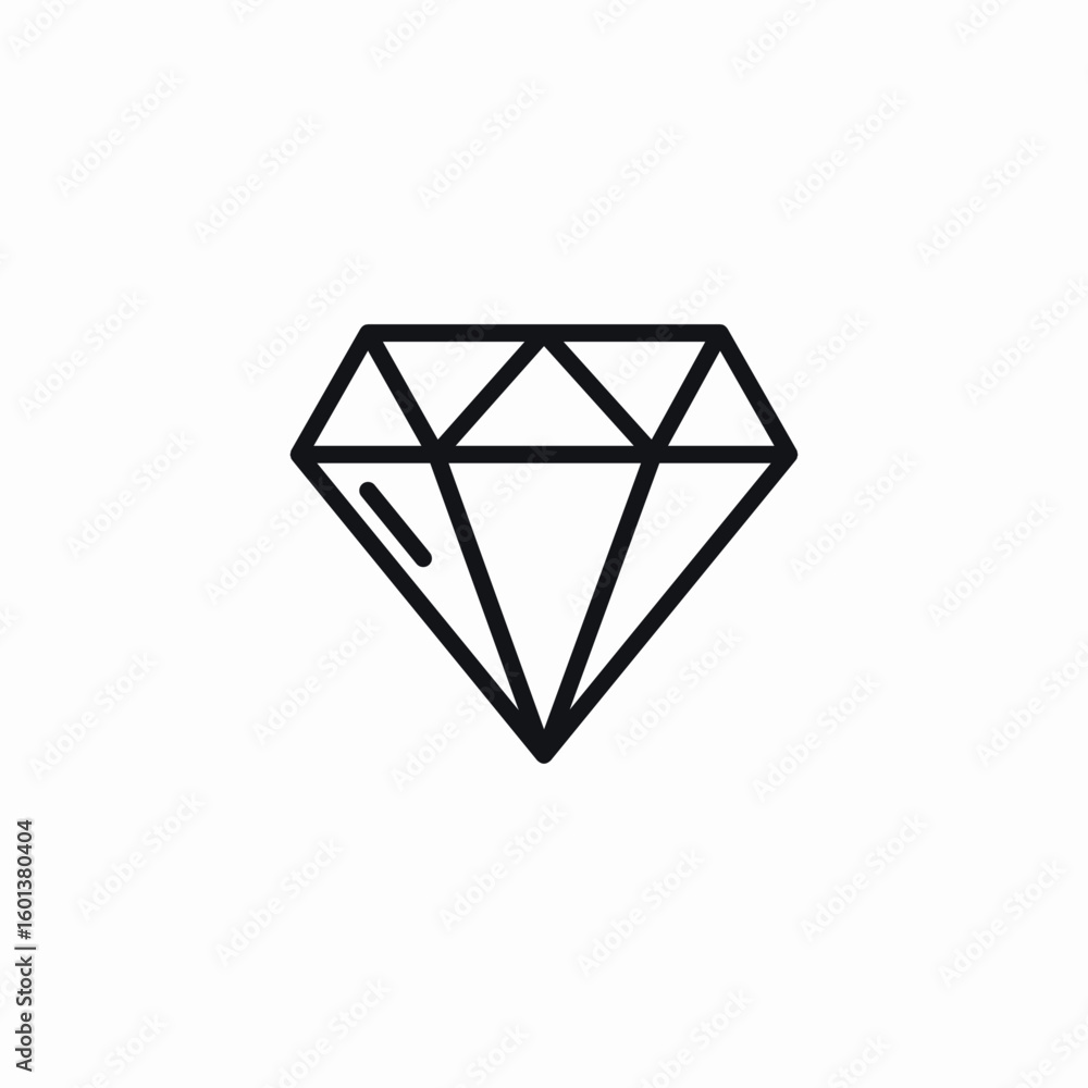 diamond quality icon sign vector diamond quality icon sign vector