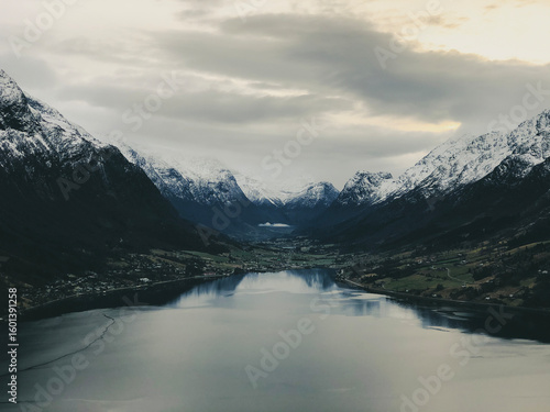 lake in the mountains