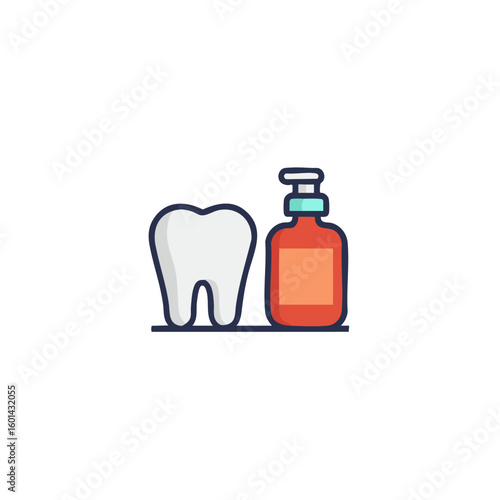 Tooth dental mouthwash oral hygiene dentistry