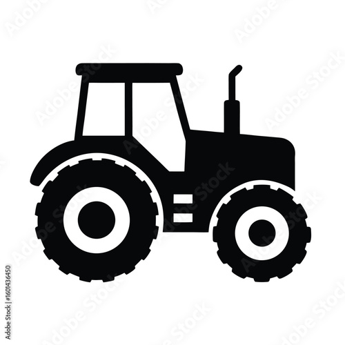 tractor isolated on white background