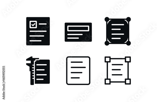 solid icon isolated form ballot paper form input field form sculpting frame form factor gauge form out sketch form wireframe model