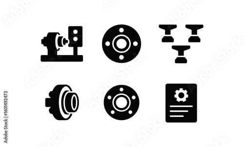 solid icon isolated rebuilt transmission core test bench adapter rebuilt transmission core dyno flange rebuilt transmission core balance s rebuilt transmission core center support rebuilt