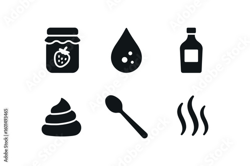 solid icon isolated sweetness fit jam sweetness caramel drop sweetness sweet liqueur sweetness icing swirl sweetness dessert spoon sweetness sweet aroma