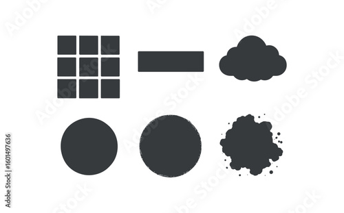 solid icon isolated ness shade gradient ness tone spectm ness charcoal sketch ness overcast sky ness haze aura ness ash residue