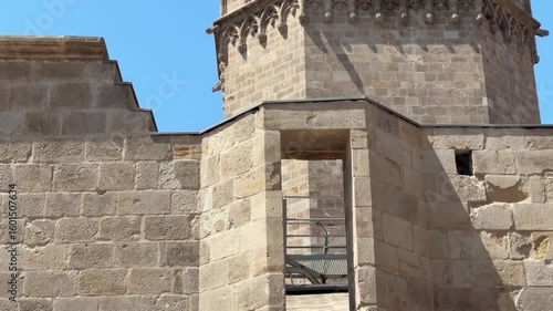 Wallpaper Mural Majestic Facade: The Grand Exterior of Barcelona Cathedral Torontodigital.ca