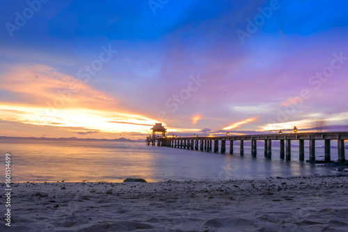 Koh yao yai island seascape in Phang Nga bay Thailand
