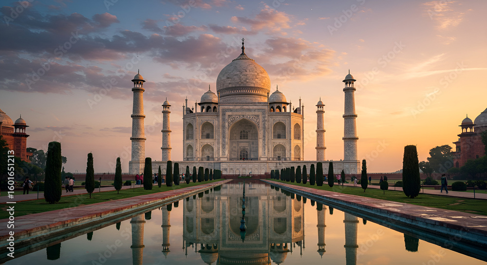 Obraz premium taj mahal agra india