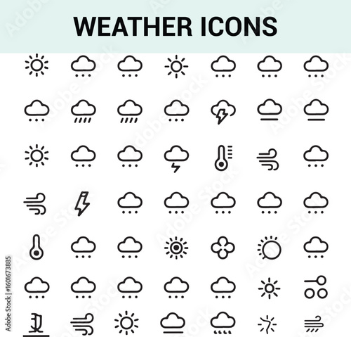 Weather Icons Set