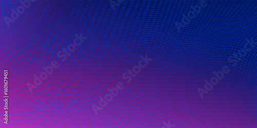 Abstract digital wavy 3D particle technology background dots design. Modern vector.