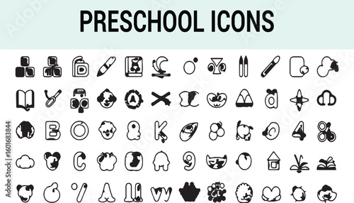 Preschool Icons Collection