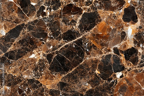 Brown Emperador marble texture background, natural stone pattern for interior design use