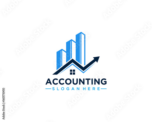 Accounting building logo