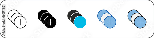 Additional Icon Pack Multistyle Illustration