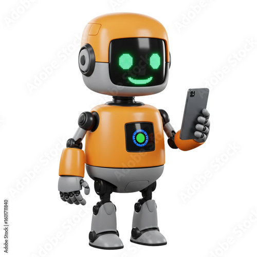 cartoon robot ai
