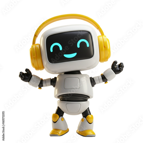 cartoon robot ai