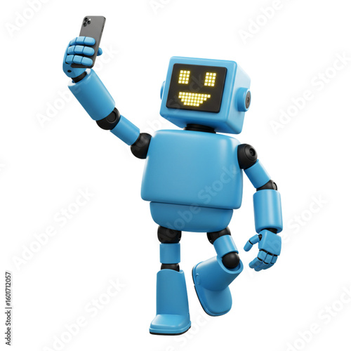 cartoon robot ai