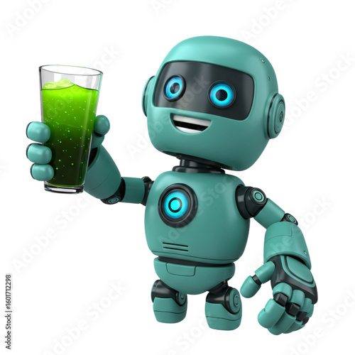 cartoon robot ai
