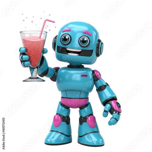 cartoon robot ai