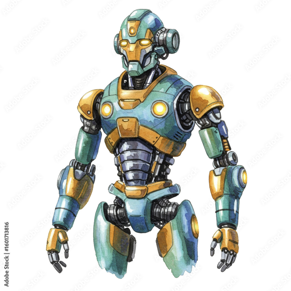 Fototapeta premium cartoon robot images 