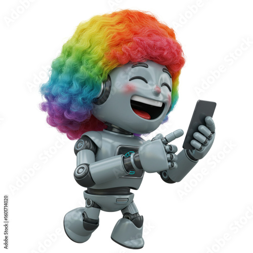 cartoon robot ai