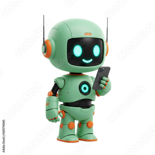cartoon robot ai