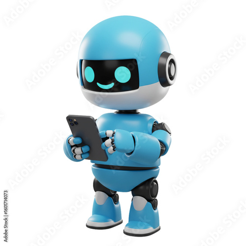 cartoon robot ai