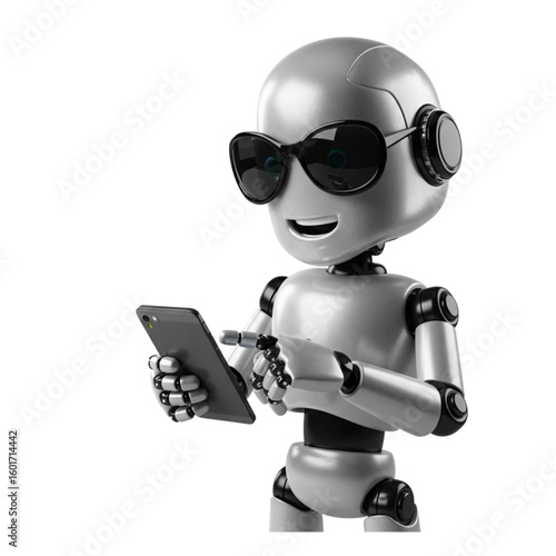 cartoon robot ai