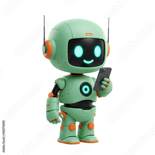 cartoon robot ai