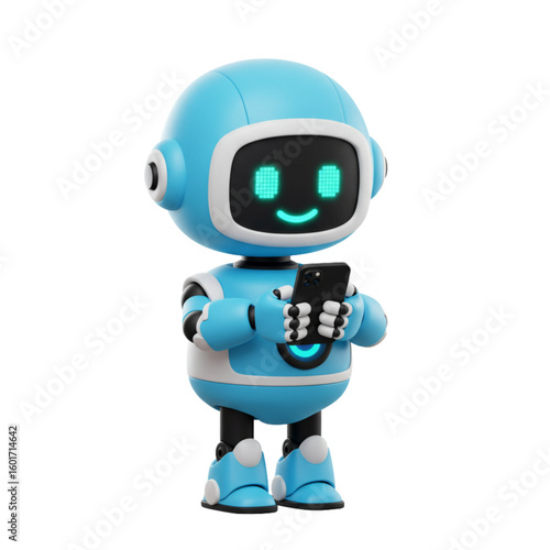 cartoon robot ai