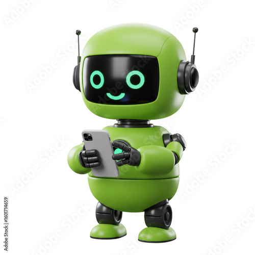 cartoon robot ai