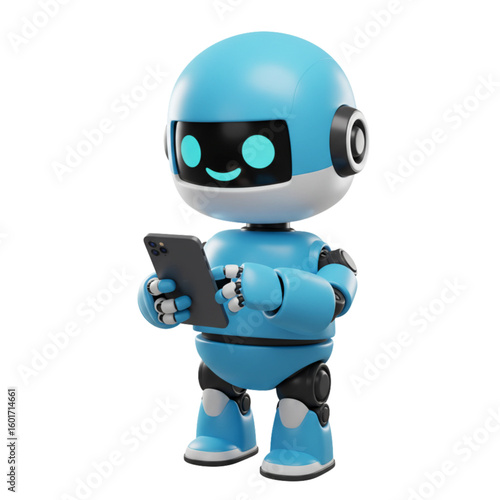 cartoon robot ai
