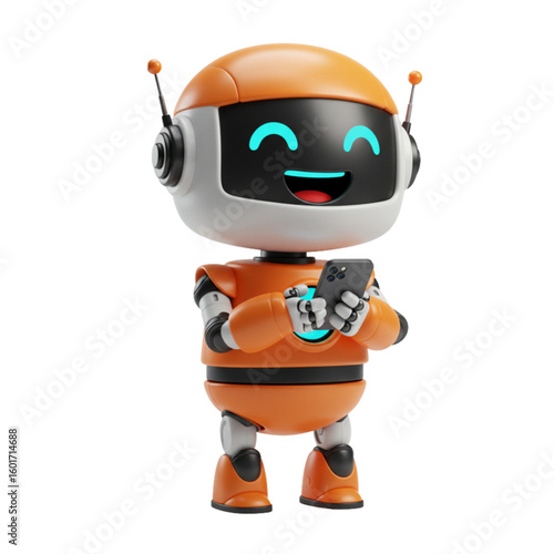 cartoon robot ai