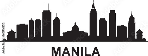 Photography Kuala Lumpur skyline silhouette vector black and white city landmark