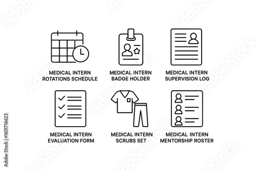 straight perfect stroke icon mono icons style isolated medical intern rotations schedule medical intern holder medical intern super log medical intern luation form medical intern scbs