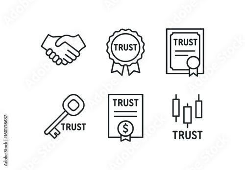 straight perfect stroke icon mono icons style isolated tst handshake icon tst seal stamp tst authenticity certificate tst encryption key tst bond certificate tst candlestick symbol