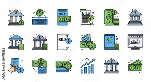 Elderly Care Services & Support Icons