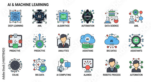 Elderly Care Services & Support Icons
