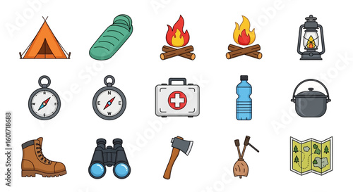Elderly Care Services & Support Icons