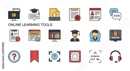 Elderly Care Services & Support Icons