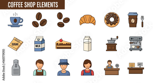 Elderly Care Services & Support Icons