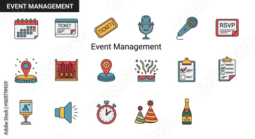 Elderly Care Services & Support Icons